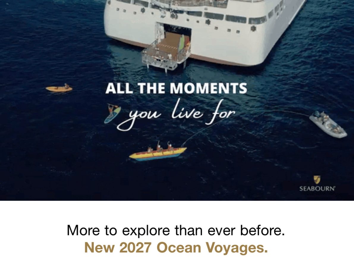 New 2027 ocean voyages — Alaska: 15 ports, 2 countries, 5 unique itineraries, 18 departures