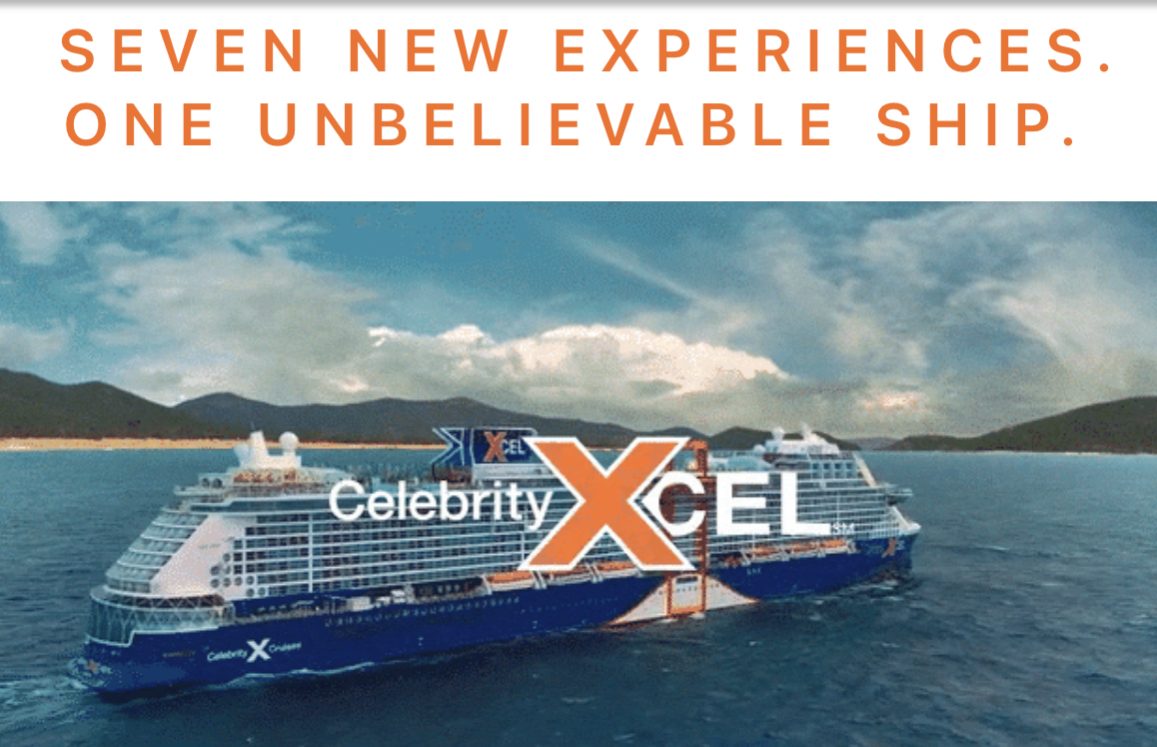 Seven new experiences. One unbelievable ship. Celebrity Xcel — plus the renewed Celebrity Solstice and the 2027/2028 season